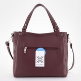 Сумка Саломея 281 гладкий бордо