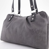 Сумка Саломея 149 македония серый + черный