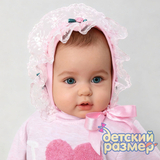 Чепчик кружевной