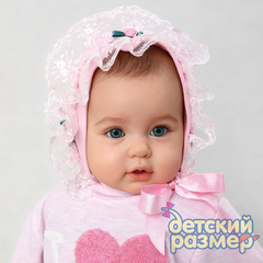 Чепчик кружевной