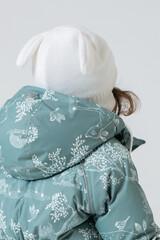 шапка  для девочки  КВ 20220/ш/белый