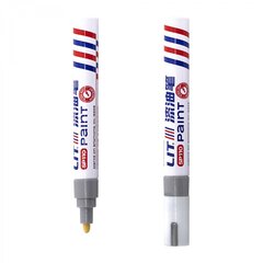 
          Маркер - краска, Alingar, серебро, пулевидный, 2-4 мм, 12 шт/уп