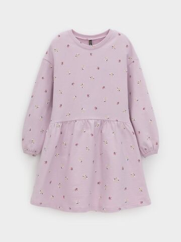 платье  для девочки  КР 5922-1/фламинго,мини розочки