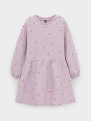 платье  для девочки  КР 5922-1/фламинго,мини розочки