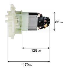 Двигатель эл. переменного тока DDE CSE250 в сборе (792-803-045)