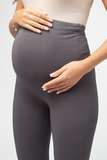 Леггинсы для беременных 14055 темно-серый