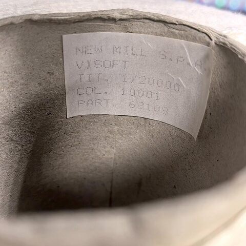 Смесовка с ангорой и мериносом NEW MILL VISOFT 2000 белый молочный