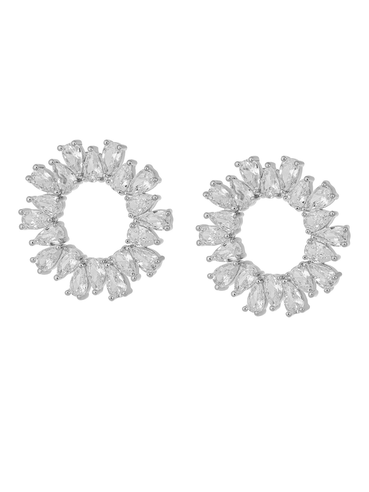 Круглые серьги кольца