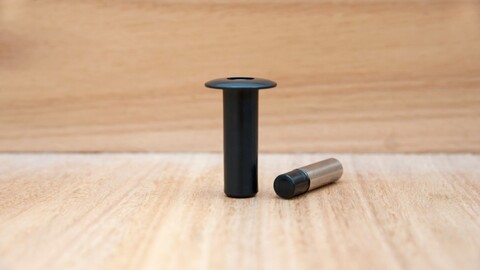 Упор дверной скрытый магнитный FANTOM PREMIUM HGT003. Черный