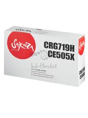 Картридж Sakura CRG719H/CE505X для HP, Canon MF-5940DN/MF-6140DN/LBP6300dn/LBP6650dn/MF-5840dn/MF-5880dn, черный, 6500 к.