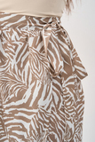 Юбка для беременных 18433 Зебра мокко