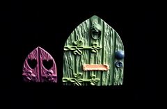 Силиконовый молд Двери ( серия домики для гномов и фей)