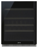 Винный шкаф SMEG CVI638LN3 (петли слева) черный