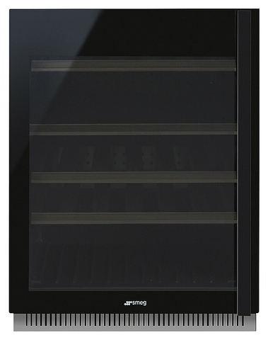 Винный шкаф SMEG CVI638LN3 (петли слева) черный