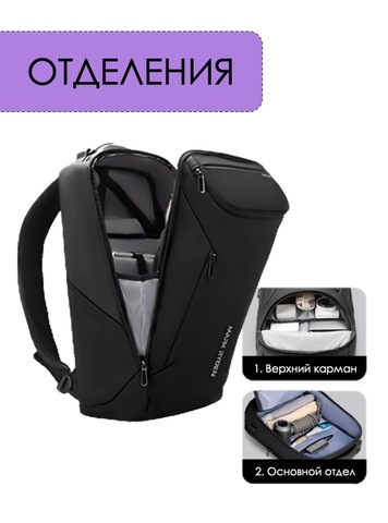 Картинка рюкзак городской Mark Ryden   - 3