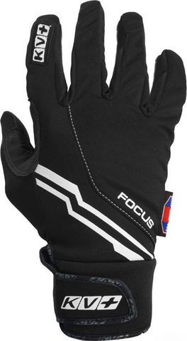 Картинка перчатки лыжные KV+ Focus black - 1