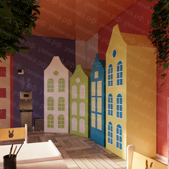 Шкаф детский «Англия» белый