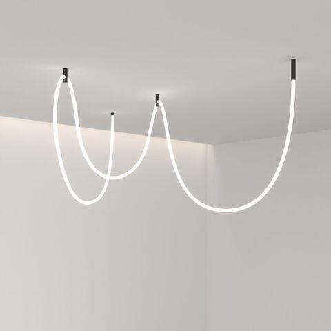 Гибкий неон Elektrostandard Full light 24V 12W 336Led 2835 IP20 круглый дневной белый, 8 м