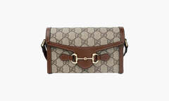 Сумка Gucci Horsebit 1955 Mini Bag "Beige/Ebony"