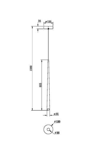 Подвесной светильник Maytoni Cascade MOD132PL-L6BSK