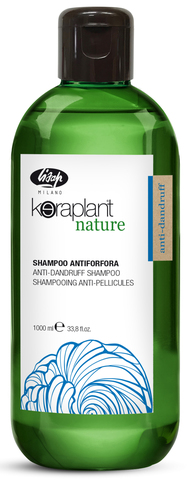 Очищающий шампунь для волос против перхоти - Lisap Keraplant Nature Anti-Dandruff Shampoo 1000 мл