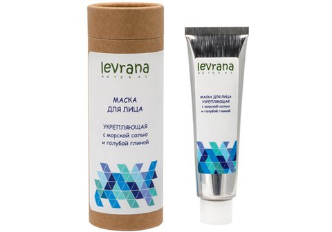 Маска для лица укрепяющая с морской солью Леврана , 50мл