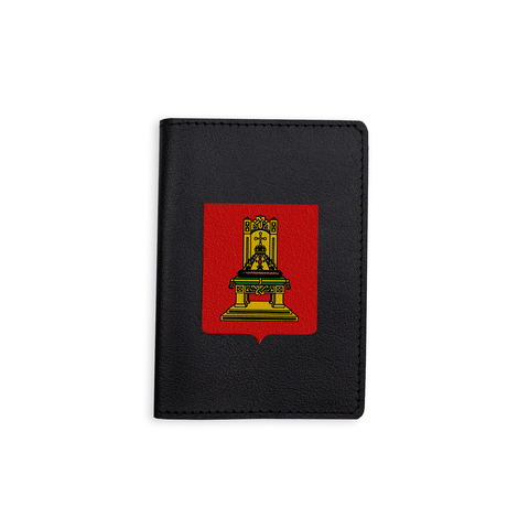 Обложка на паспорт "Герб Тверской области", черная