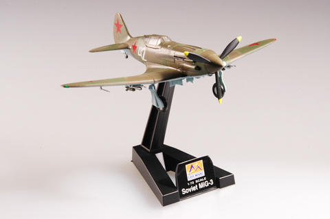 Модель Советский Истребитель Перехватчик МиГ-3 масштаб 1:72
