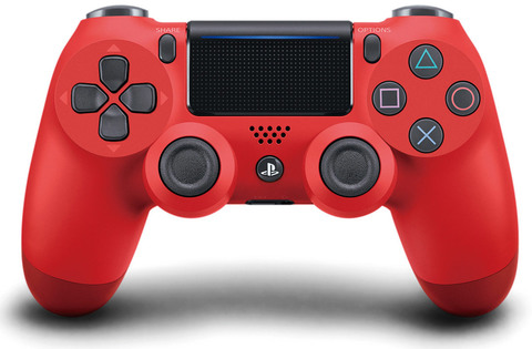 Джойстик беспроводной Dualshock 4 для PlayStation4 (Красный)