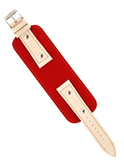 Ремешок на часы широкий, натуральная кожа