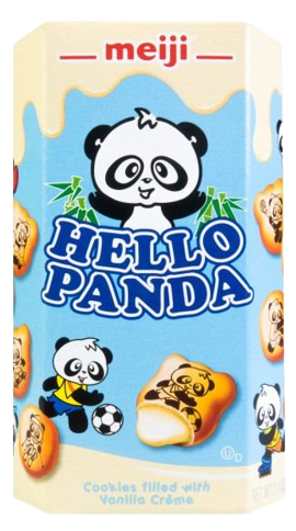 Печенье Панда. Печенье Meiji hello Panda cookies and Cream 45 гр. Hello Panda Meiji. Hello Panda печенье.