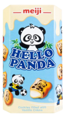 Печенье Meiji Hello Panda с молочной начинкой