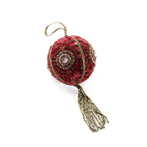 ЕЛОЧНАЯ ИГРУШКА RED VELVET CHRISTMAS BALL