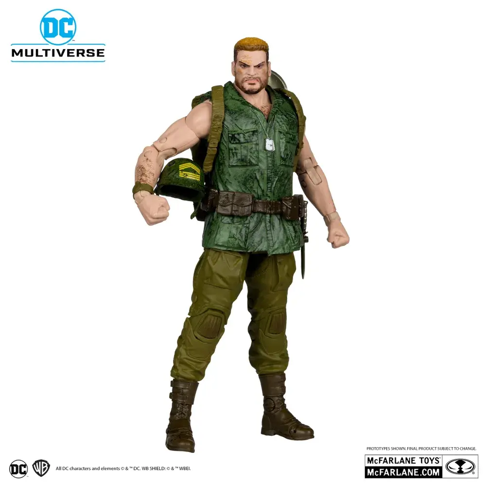 DC Мультивселенная фигурка Сержант Рок Collectors Edition