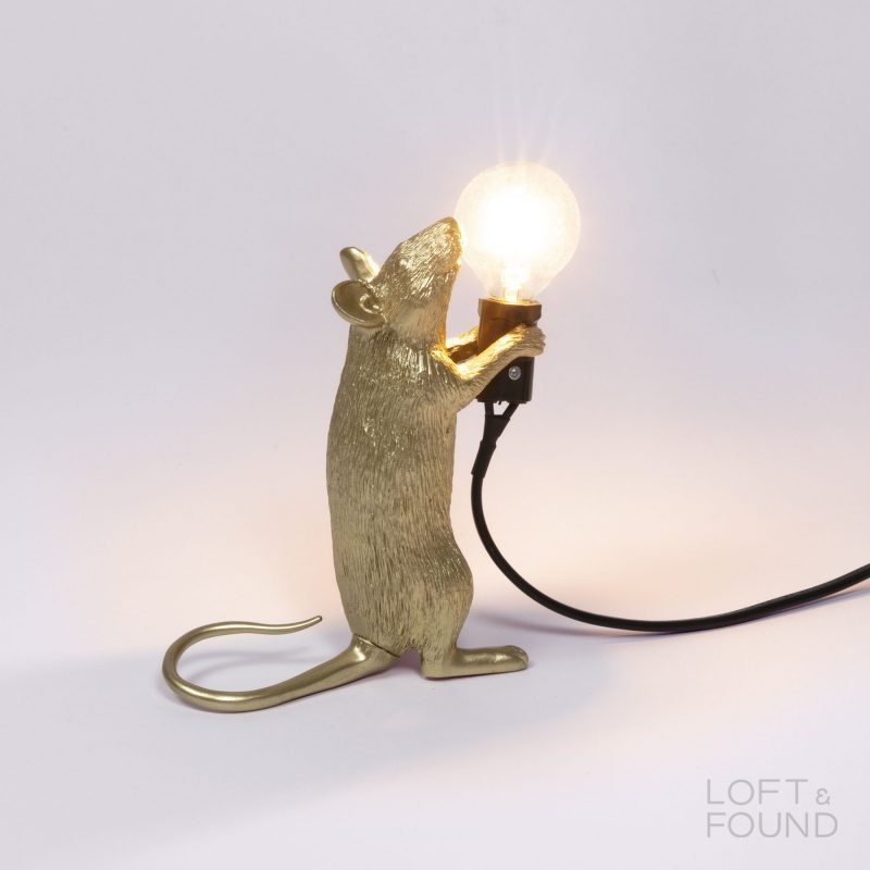 Настольная лампа Seletti style Mouse Standing
