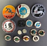 K14443 Подборка 15 значков Спортлото СССР