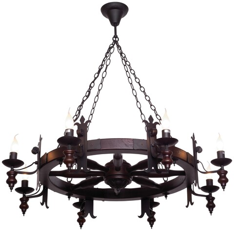 Люстра подвесная Velante Wooden 586-723-08