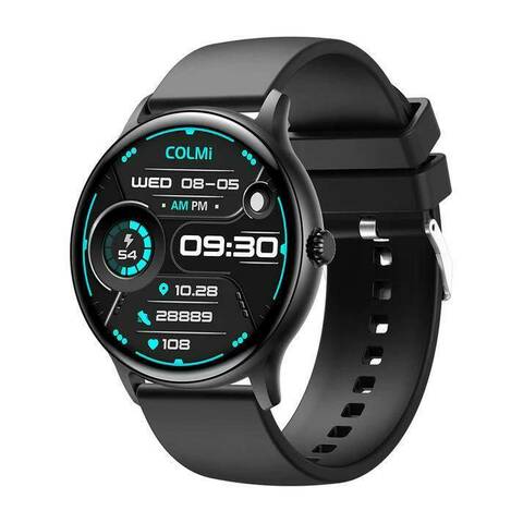 Ремешок Ecosystem Colmi i10 Black Frame Black Silicone Strap