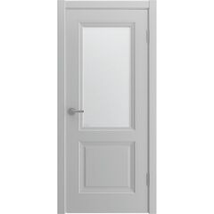 Купить Межкомнатная дверь эмаль Shelly 2 RAL 7047 остеклённая