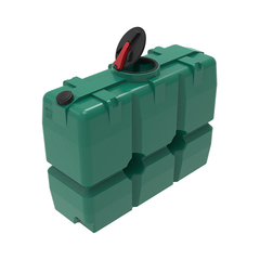 Емкость SK 2000л зеленая с откидной крышкой ЭкоПром SK 2000 л. горизонтальная|вертикальная прямоугольная (2100x750x1590см;90кг;Зеленый) - арт.557463