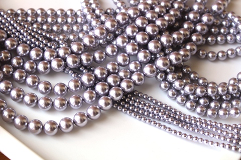 Жемчуг 2 мм Сваровски Lavender