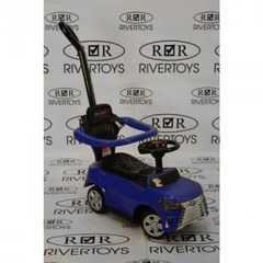 Толокар Rivertoys Lexus синий с ручкой Х999ХХ-А