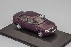 Lada Priora Sedan dark purple 1:43 DeAgostini Auto Legends New Era #11