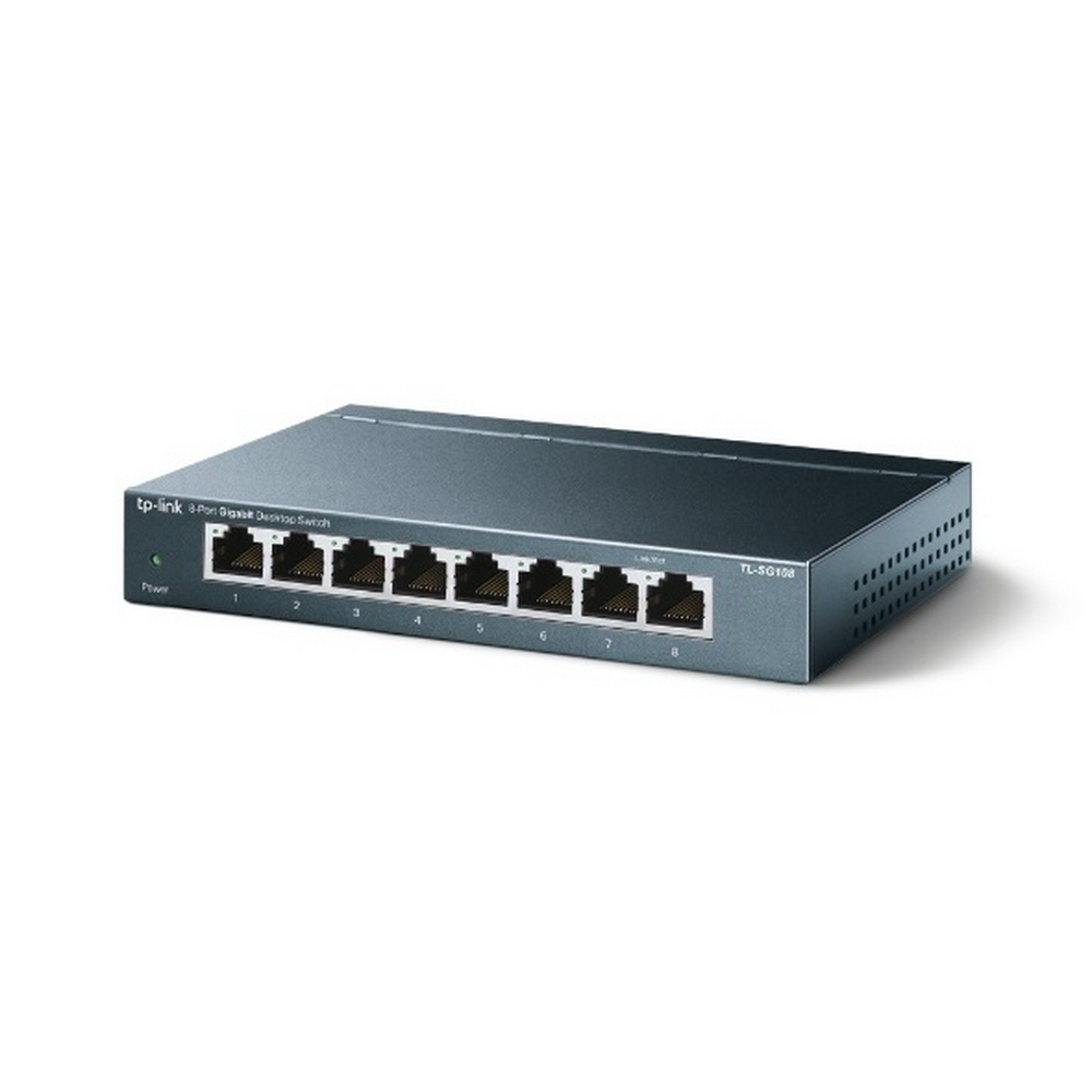 TP-Link TL-SG108 Коммутатор 8-port Gigabit Switch (металлический корпус) –  купить по низкой цене в Инк-Маркет.ру с доставкой