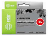 Картридж струйный Cactus CS-PFI102MBK PFI-102MBK черный матовый (130мл) для Canon iPF500, iPF600, iPF700, MFP M40, iPF765, LP17, LP24