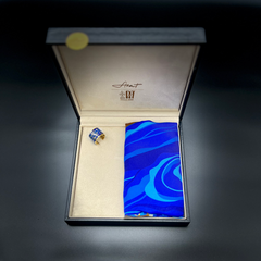 Подарочный набор "Волны и Ладья" от Arat & Русская линия в кожаном футляре с кольцом