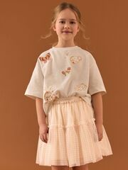 Юбка для девочки Next AH9-466, Кремовый