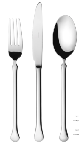 Набор столовых приборов на 6 персон 24 прибора Herdmar Kiev