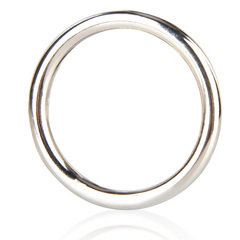 Стальное эрекционное кольцо STEEL COCK RING - 4.8 см. - 