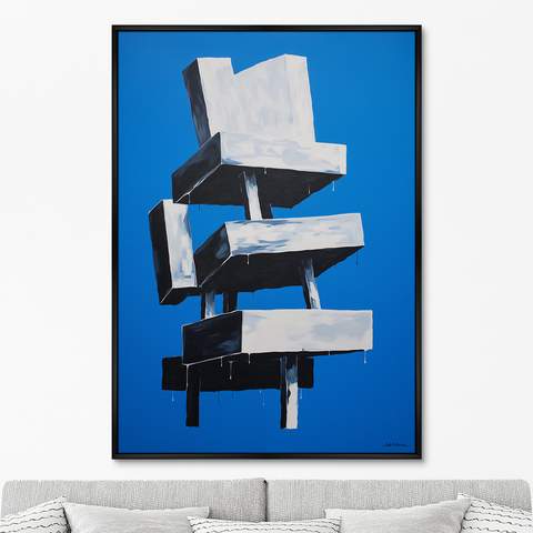 ArtNoMore - Репродукция картины на холсте Chair collection, No 4, 2024г.